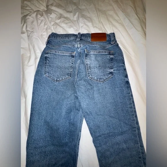 Lucky Brand Women's Straight Leg Blue Jeans - Picture 5 of 6
